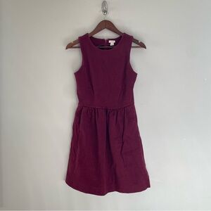 J. CREW Daybreak Dress in Red Currant Size XS